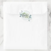 Bedankt Vierkante Sticker (Tas)