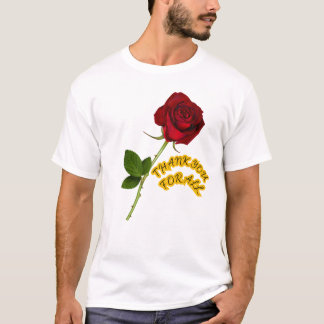 BEDANKT VOOR AL HET BESTE NIEUWS T-SHIRT