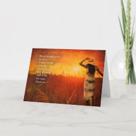 Bedankt voor alle cadeaus die je me hebt gegeven