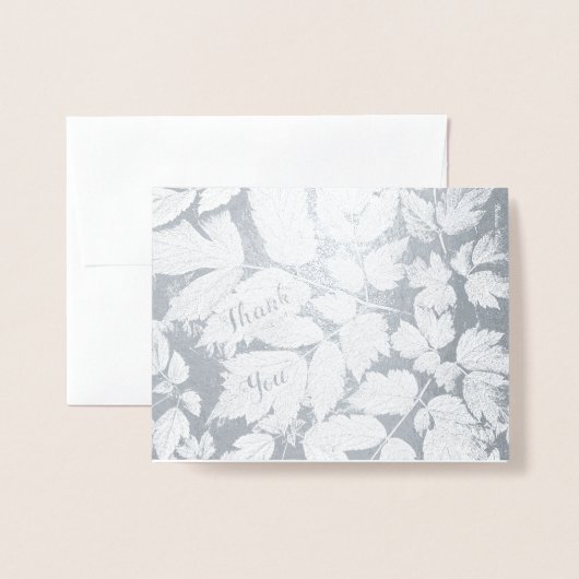Bedankt: voor alle gelegenheden folie kaarten (Voorkant met envelop)