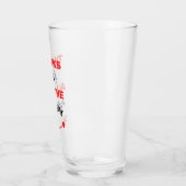 Bedankt voor alle orgasms Black Glas (Links)