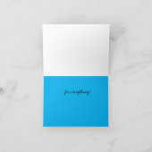 Bedankt voor alles kaart (Binnen)