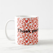 Bedankt voor alles! koffiemok (Links)