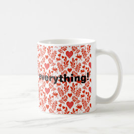 Bedankt voor alles! koffiemok