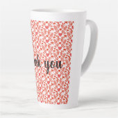 Bedankt voor alles! latte mok (Rechterhoek)