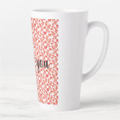 Bedankt voor alles! latte mok (Rechts)