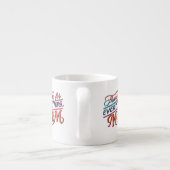 Bedankt voor alles, mama" Espresso Mok (Achterkant)