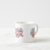 Bedankt voor alles, mama" Espresso Mok (Voorkant rechts)