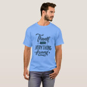 Bedankt voor alles Vrienden T-shirt (Voorkant volledig)