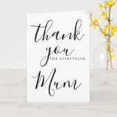 BEDANKT VOOR alles wat bewerkbaar is met een maxim Kaart (Gele Bloem)