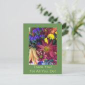 BEDANKT VOOR ALLES WAT JE DOET - BRIEFKAART (Staand voorkant)