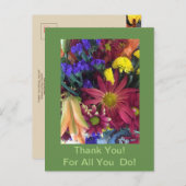 BEDANKT VOOR ALLES WAT JE DOET - BRIEFKAART (Voorkant / Achterkant)