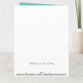 "Bedankt voor alles wat je doet" groot Kaart (Achterkant)