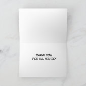 ** BEDANKT ** VOOR ** ALLES WAT JE DOET ** KAART (Binnen)