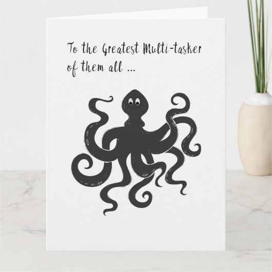 Bedankt voor alles wat je doet! kaart (Voorkant)