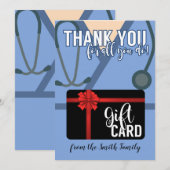 Bedankt voor alles wat je doet verpleegkundige ... kaart (Voorkant / Achterkant)