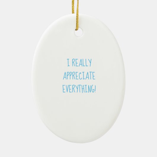 Bedankt voor alles wat u doet keramisch ornament (Achterkant)