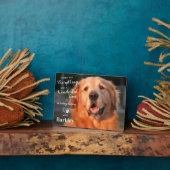 Bedankt voor alles wat verloren gaat Memorial Fotoplaat (Zijkant)