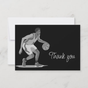 Bedankt voor Basketbal Wedstrijd