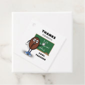 Bedankt voor Bean (zijn) een coole docent Bedankjes Labels (In situ)