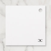 Bedankt voor Bean (zijn) een coole docent Bedankjes Labels (Achterkant)