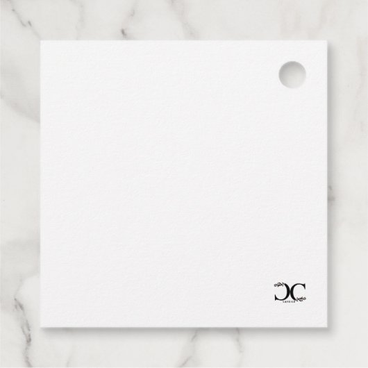 Bedankt voor Bean (zijn) een coole docent Bedankjes Labels (Achterkant)