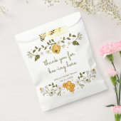 Bedankt voor 'Bee-ing Here' cadeautasjes Bedankzakje (Gezegeld)