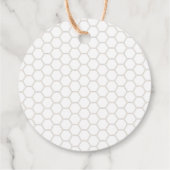 Bedankt voor Bee-ing Hier Bloemendouche Bedankjes Labels (Achterkant)