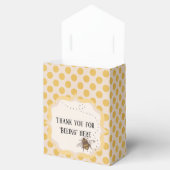 Bedankt voor "Being" hier Polka Dot gunst dozen Bedankdoosjes (Geopend)