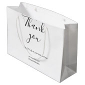 Bedankt voor bestelkorting code website sociale b groot cadeauzakje (Achterkant Gekanteld)