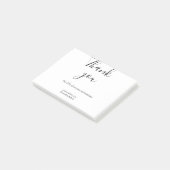 Bedankt voor bestelkortingscode website sociale me post-it® notes (Schuin)