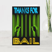 Bedankt voor borgtocht (Voorkant)