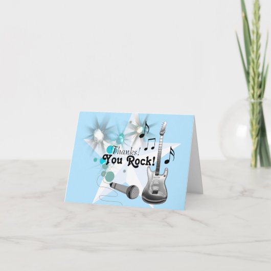 Bedankt voor Boy Rock Star (Voorkant)