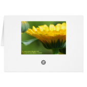 Bedankt voor Calendula Garden (Achterkant Horizontaal)