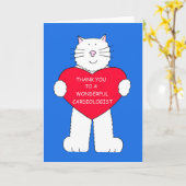 Bedankt voor cardioloog kaart (Gele Bloem)