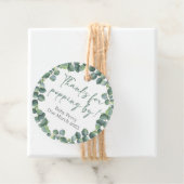 Bedankt voor champagne-Baby shower Bedankjes Labels (In situ)