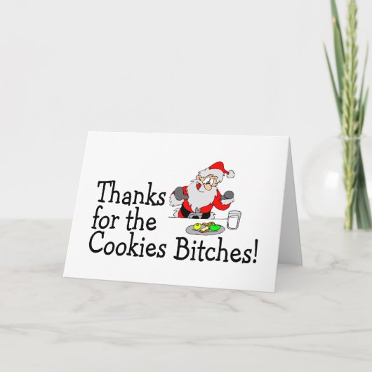 Bedankt voor cookies (Voorkant)