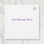 Bedankt voor Cupcake Volunter Bedankjes Labels (Achterkant)