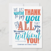 Bedankt voor dankbaarheid (Voorkant)