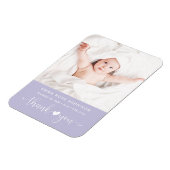 Bedankt voor de aankondiging van de Paarse bevalli Magneet (Linkerzijde)