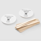 Bedankt voor de aankoop naam hier scannen QR Handwaaier (Niet-gemonteerd)