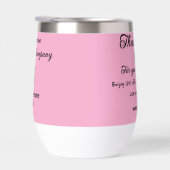 Bedankt voor de aankoop roze familie zakelijk deta (Rechts)