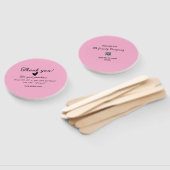 Bedankt voor de aankoop roze familie zakelijk deta handwaaier (Niet-gemonteerd)