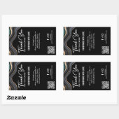 Bedankt voor de aankoop Stone Marble Agate Label (Vel)