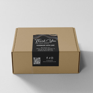 Bedankt voor de aankoop Stone Marble Agate Label