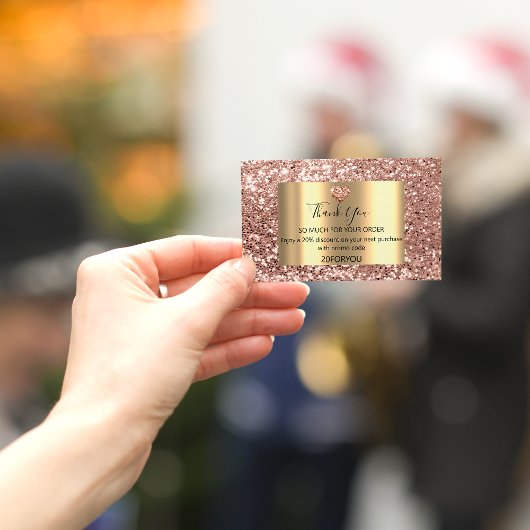 Bedankt voor de aanschaf van je hartkorting Code L Visitekaartje