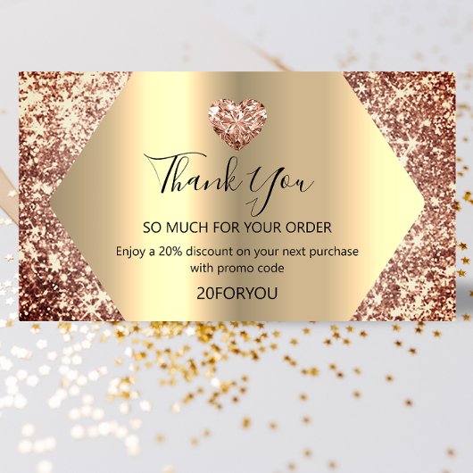 Bedankt voor de aanschaf van je hartkorting Code L Visitekaartje