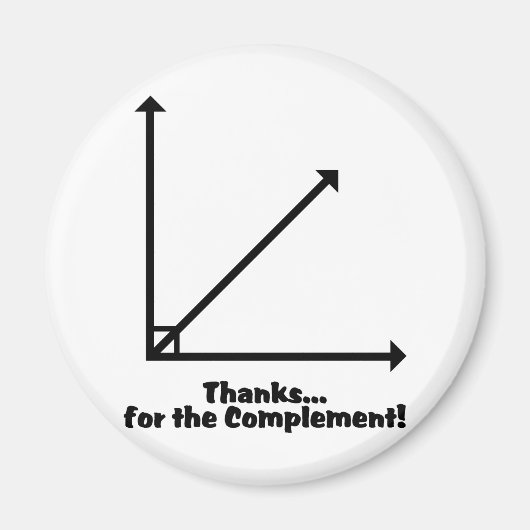 bedankt voor de aanvulling magneet (Voorkant)