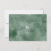 Bedankt voor de bestelling  Retro Green Christmas  (Achterkant)