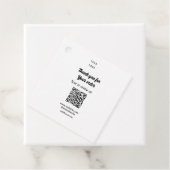 Bedankt voor de bestelling scan Review us business Bedankjes Labels (In situ)